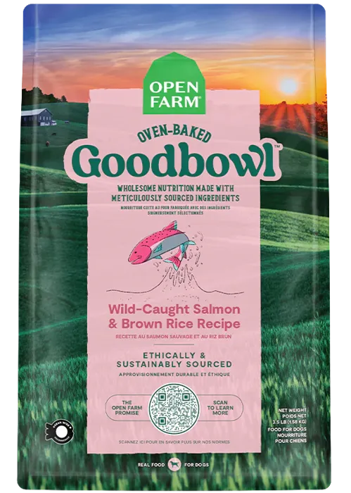 OF Dog Dry GoodBowl Slmn & Brn Rice 22#