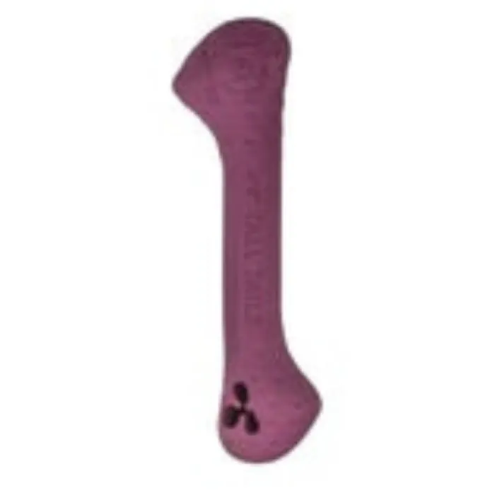 Tall Tails 12 In Goat Rubber Bone Purple Ea