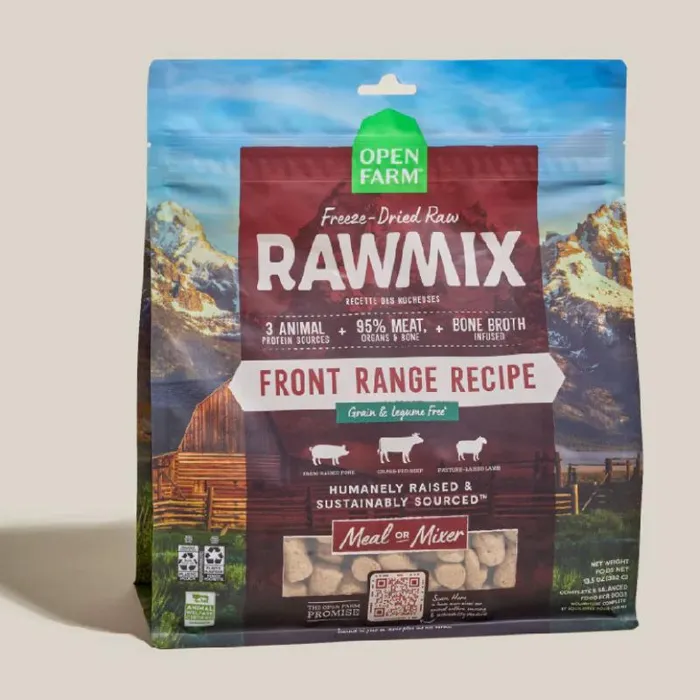 Open Farm Dog FD Rawmix Front Range Morsels 13.5-oz