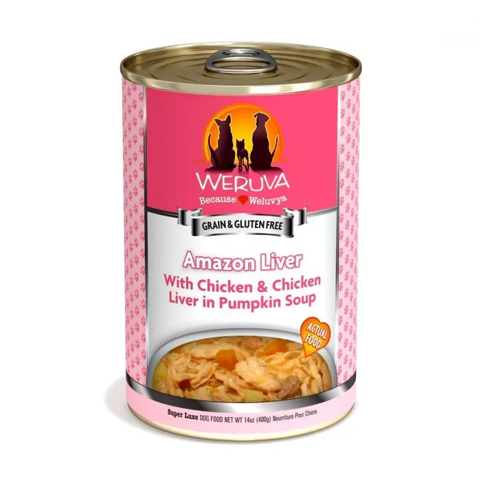 Amazon Liver Canned Dog Food 14-oz