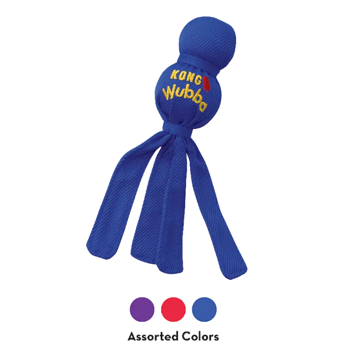 Kong Wubba Assorted Colors Small