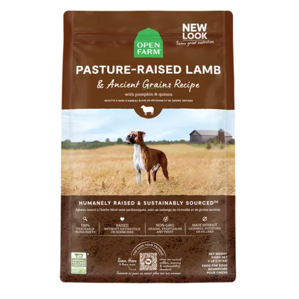 OF Dog Dry Lamb Ancient Grain 4#