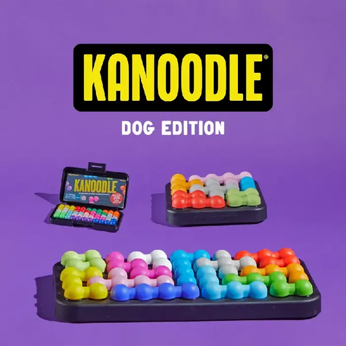 Brightkins Kanoodle Dog Edition Small and Large comparison