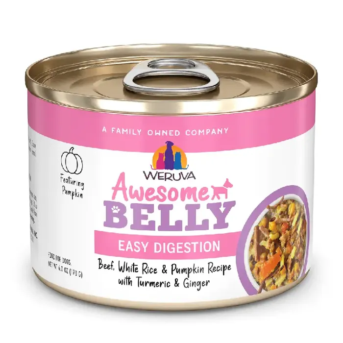 Weruva Dog Awesome Belly Bf/Rice 6-oz