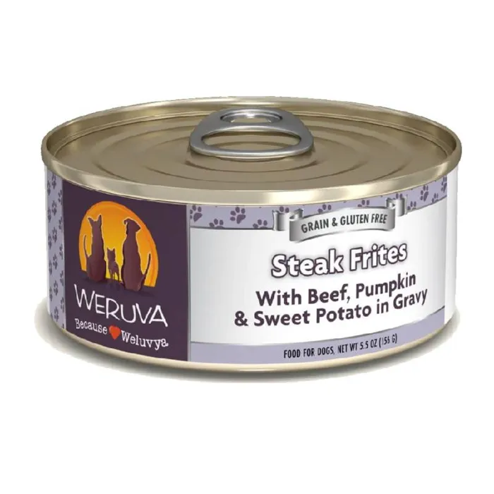 Weruva Steak Frites 5.5oz