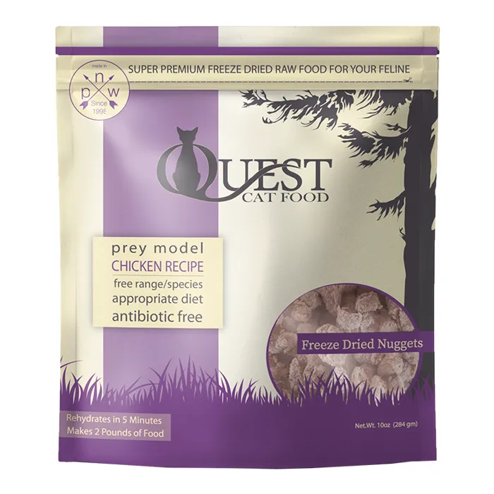 Steve's Real Food Quest Fd Chicken For Cats 10 Oz