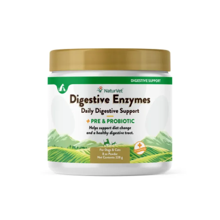 Naturvet Digestive Enzymes & Probiotics 4 Oz