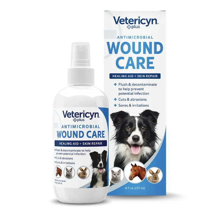 Vetericyn Plus Wound/Skin Pet 3-oz