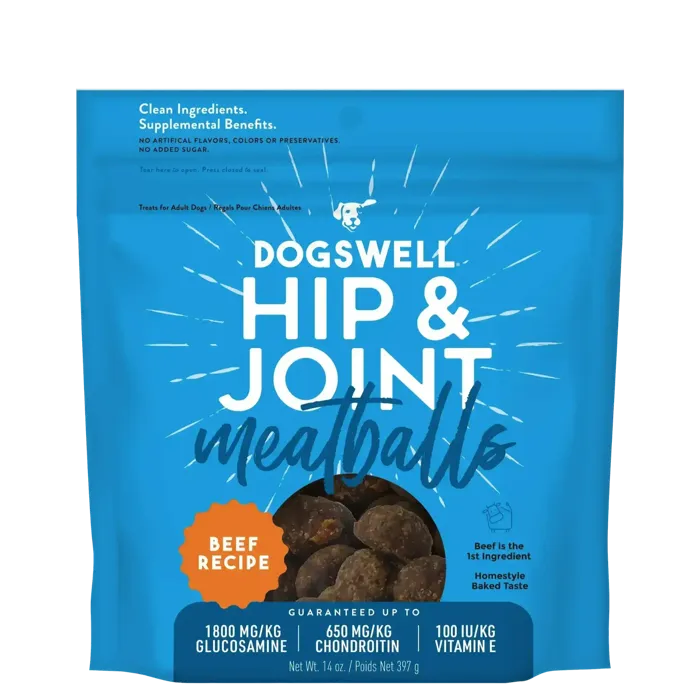 Dogswell Hip & Joint Meatballs Bf 14-oz