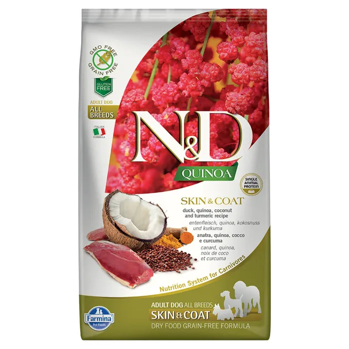 Farmina N&d Quinoa Skin & Coat Duck 15.4-lb