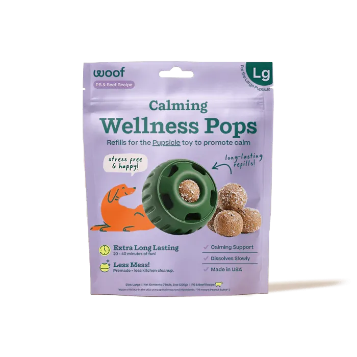 Woof Treat Pops Refill Calming SM