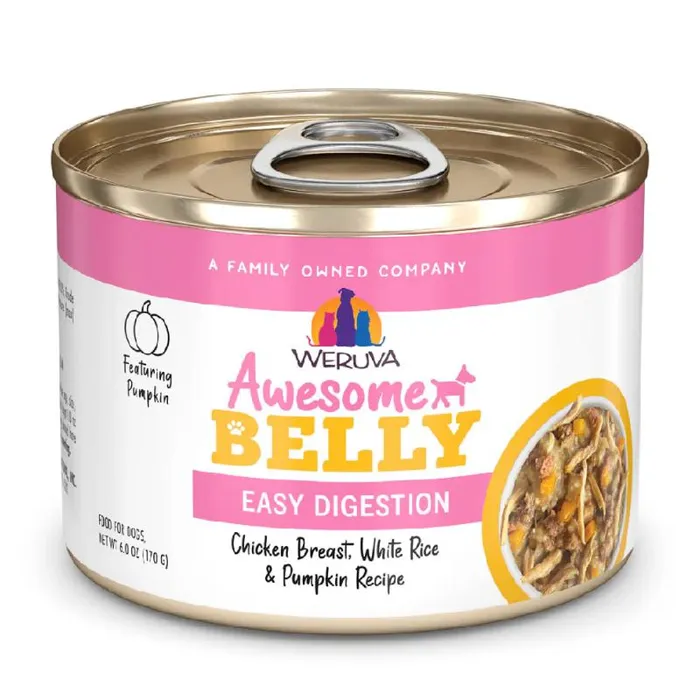 Weruva Dog Awesome Belly Ckn/Rice 6-oz