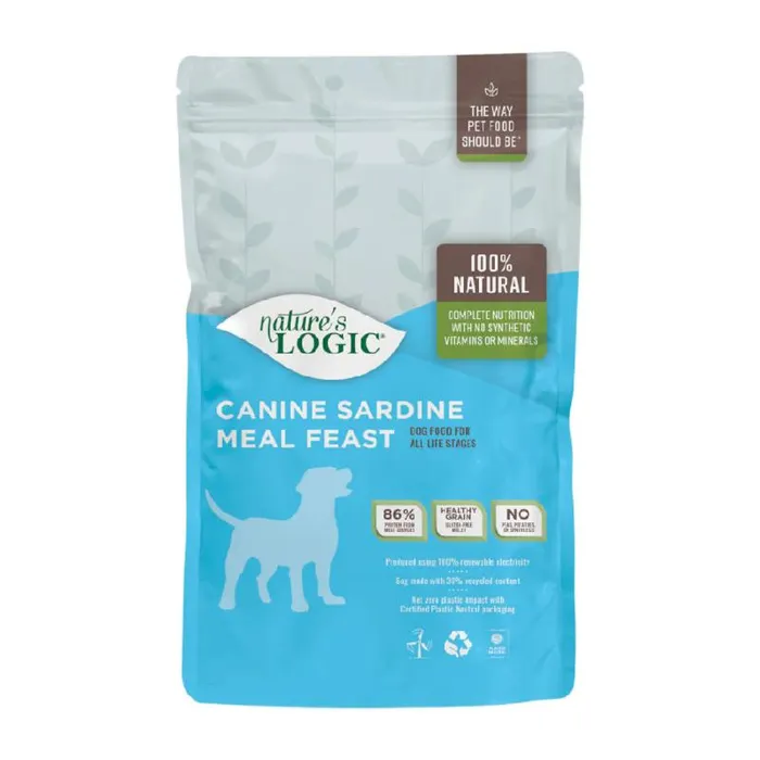 Nature's Logic Canine Sardine Meal Feast Dry Dog Food 4.4-lb