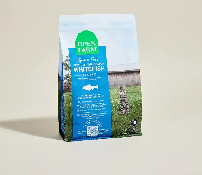 Open Farm Catch-of-the-season Whitefish Recipe Grain-free Dry Cat Food, 2-lb