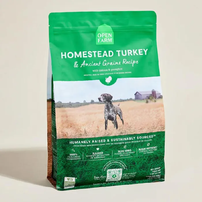 OF Dog Dry Trky Ancient Grain 22#