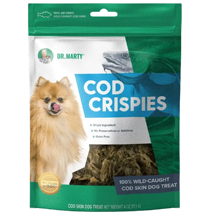 Dr Marty Cod Skin Crispies - 4oz