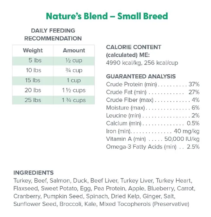 Dr. Marty FD Nature's Blend Small Breed 16oz