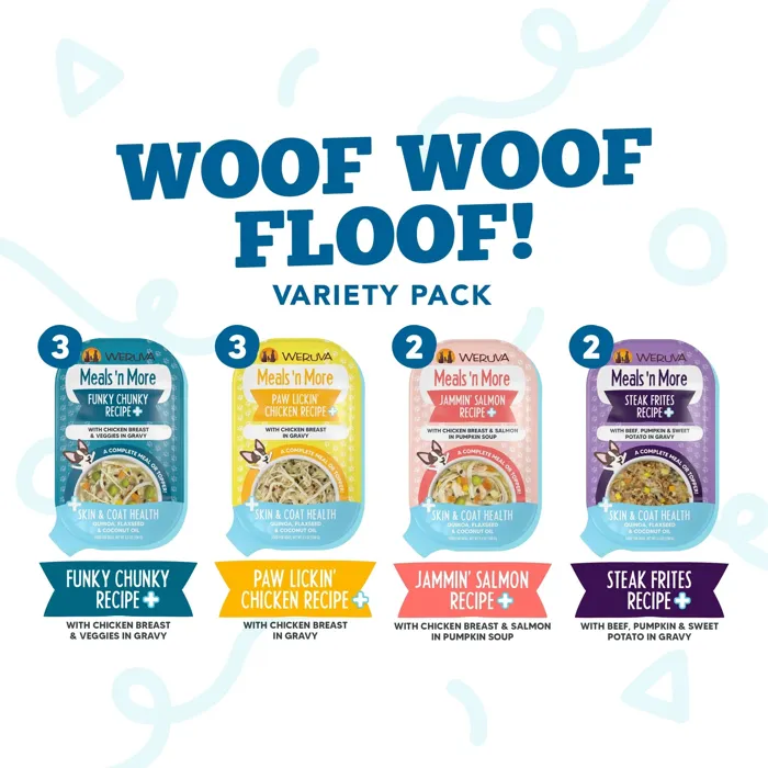 Weruva Meals N More Dog Cup Value Pk 3.5oz