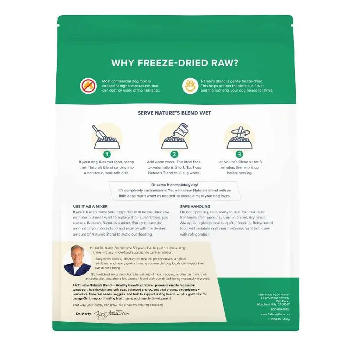 Dr. Marty Nature's Blend Healthy Growth Puppy 80oz