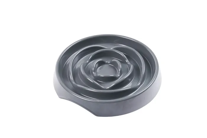 Messy Mutts Slow Feeder Grey 1.75 Cup