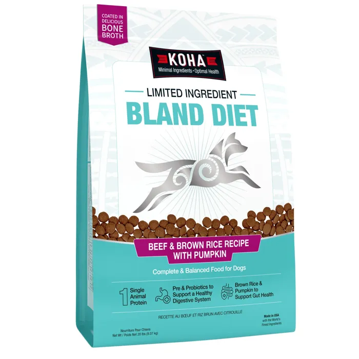 Koha Dog Beef & Rice Bland Diet 20#