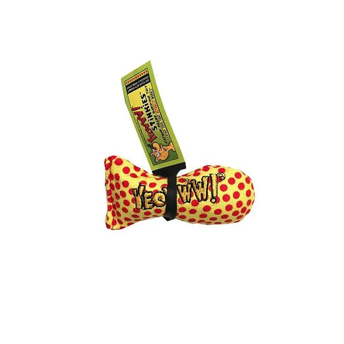 Yeowww! Stinkies Sardine Stripes Catnip Toy Green