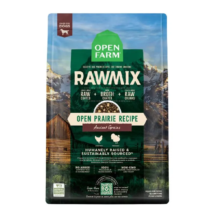 OF Dog RawMix Open Prairie (Ckn/Trky) Anc Grain 3.5#