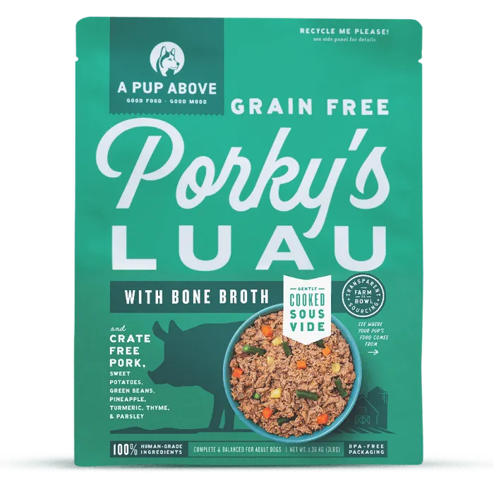 A Pup Above Porky's Luau Gently Cooked 3#