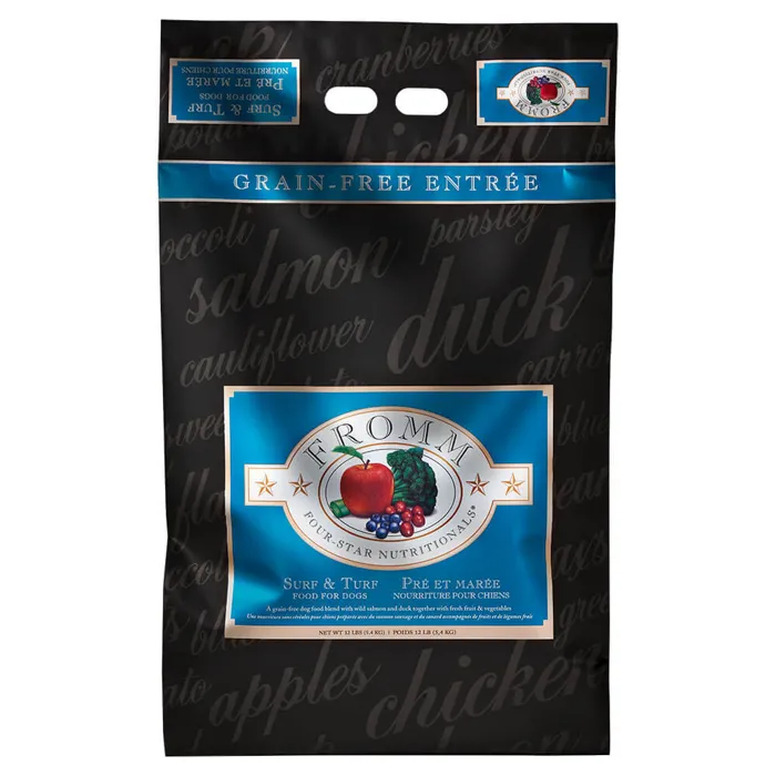 Four Star Surf & Turf Dry Dog Food 12-lb
