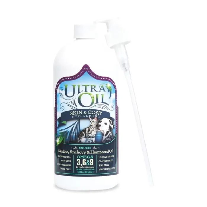 Ultra Oil Skin & Coat Supp 32-oz
