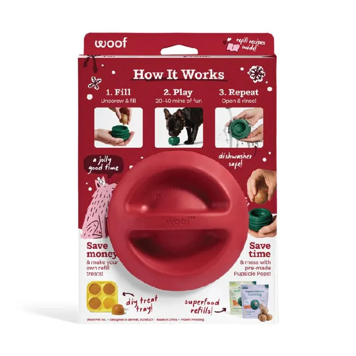 Woof Dog HolidayJolly Pupsicle Toy XL