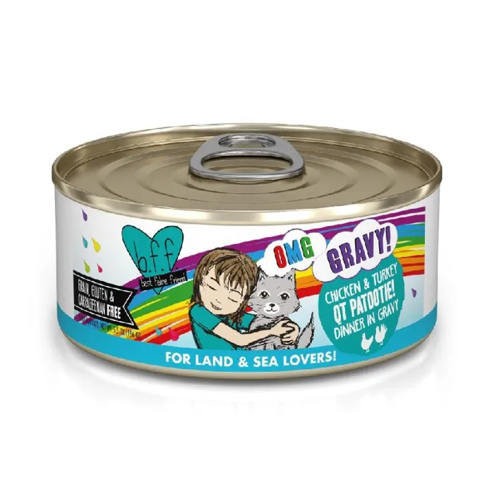Weruva Cat Bff Omg Gf Chick Qtptoot Mnc Can 5.5-oz