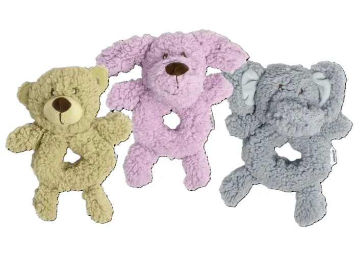 Aroma Dog Fleece Ring Body - Assorted 9.5"