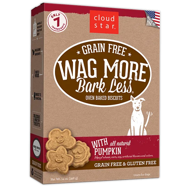 Wag More Bark Less Oven Baked Gf Ppkn Trt 14-oz