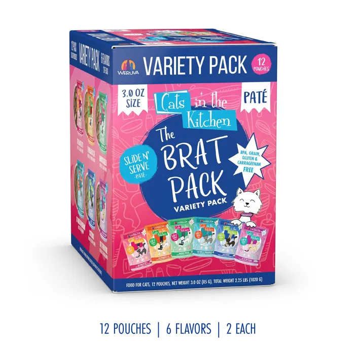 Weruva Cat Variety Box Brat Pack 12pk