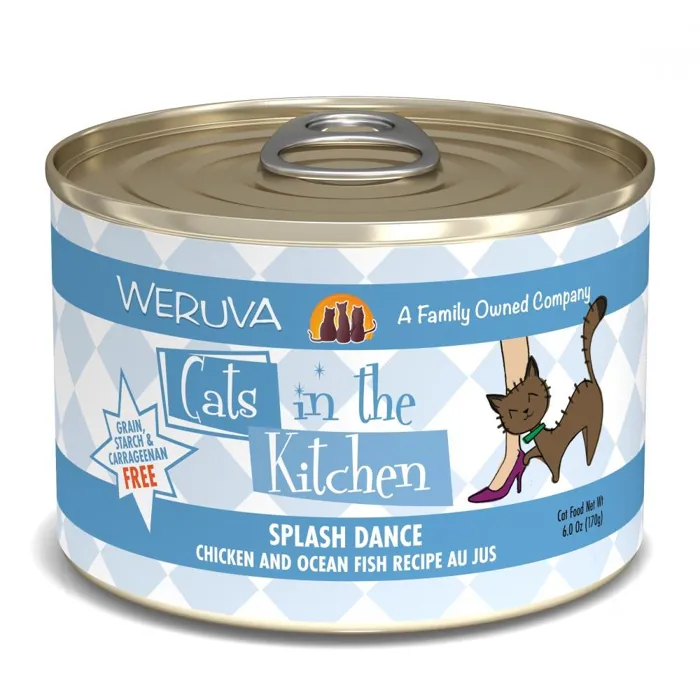 Citk Splash Dance Canned Cat Food 6-oz
