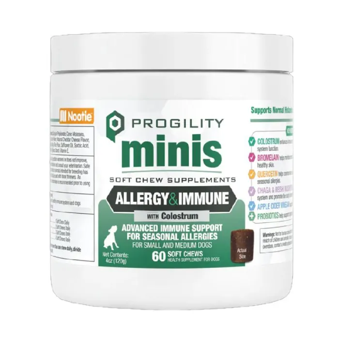 Nootie Progility Allergy Immune Mini 60ct