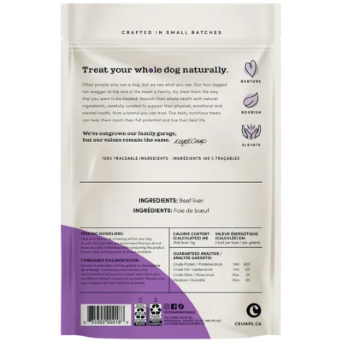 Crumps' FD Beef Liver Bites 5.5oz