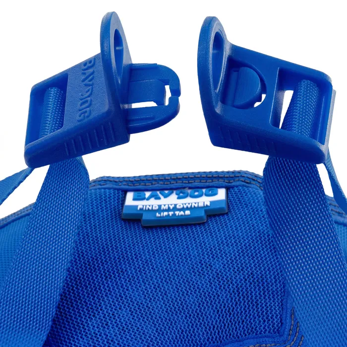 Bay Dog Liberty Bay Harness Baydog Blue buckle detail