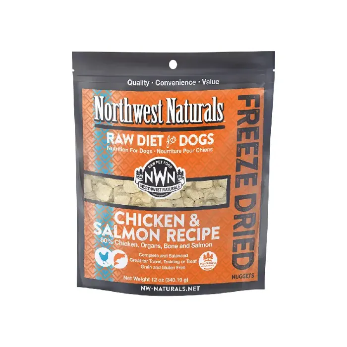Northwest Naturals Nuggets Chicken Salmon 12-oz