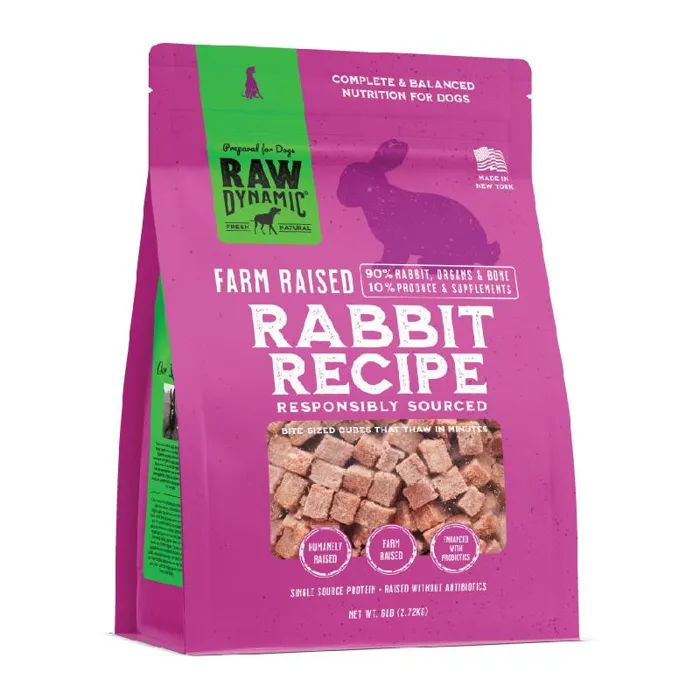 Raw Dynamic Dog Rbt Frzn 3#