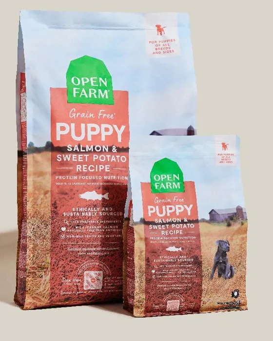 Open Farm Puppy Salmon & Sweet Potato 22#