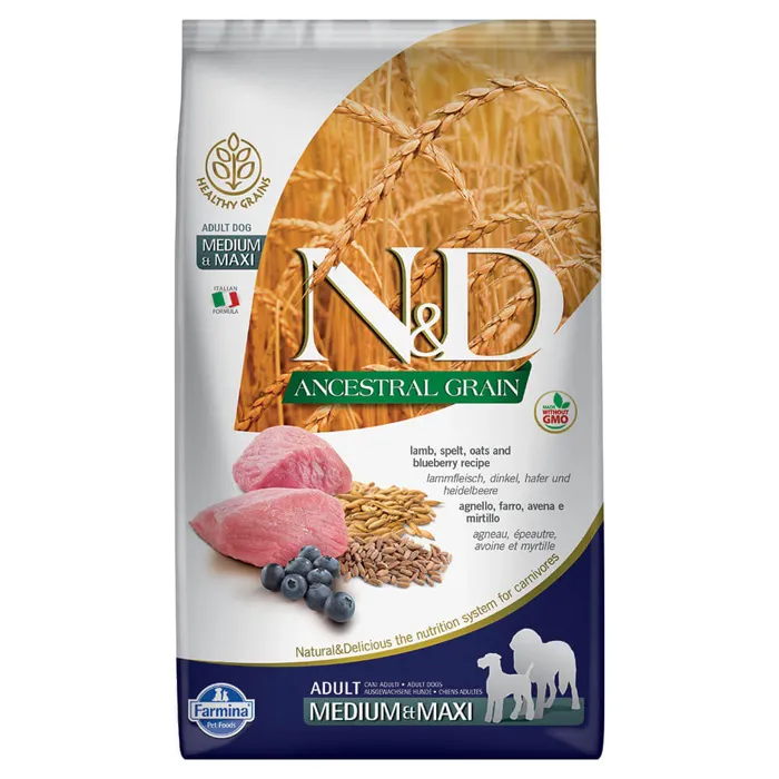 Farmina Dog Ancgrain Lamb & Blueberry Maxi 5.5 Lb