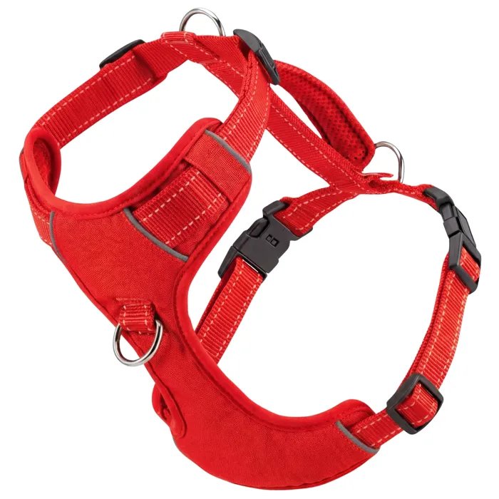 Bay Dog Chesapeake Harness Clifford Red Small front view