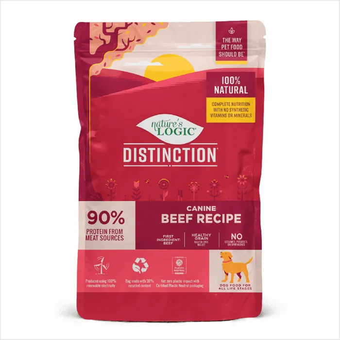 Nature's Logic Dog Distinction Dry Beef 4.4-lb