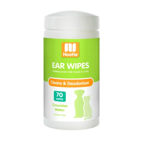Nootie D Ear Wipes Cuc Melon 70ct