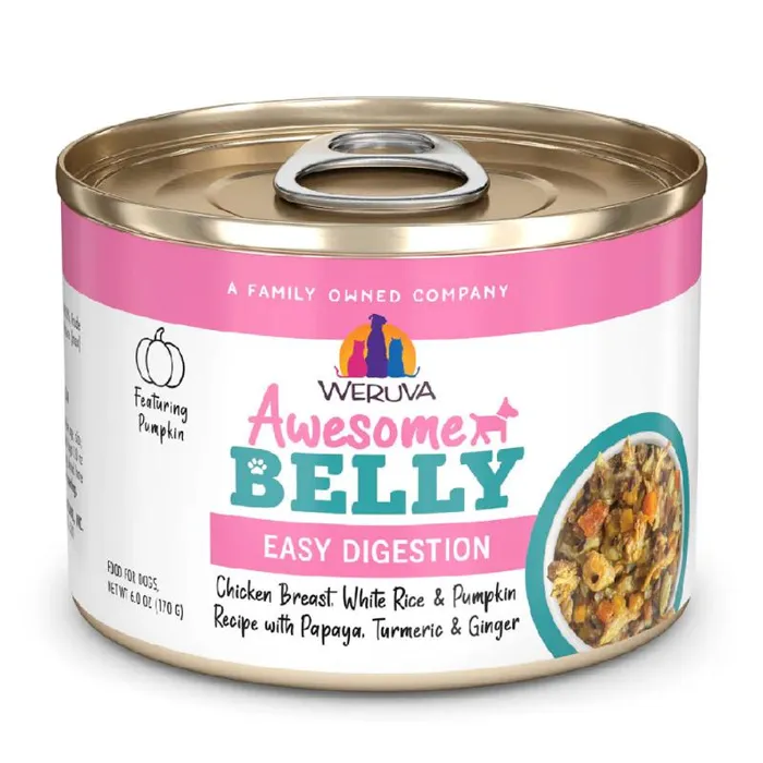 Weruva Dog Awesome Belly Ckn/Veggie 6-oz
