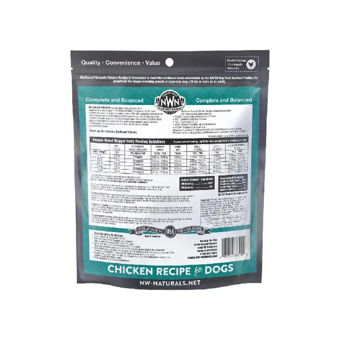 Northwest Naturals Freeze-dried Chicken Nugs 25-oz