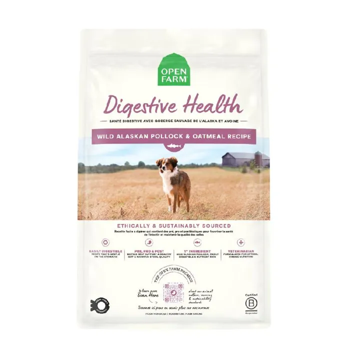 Open Farm Dog Dry Digestive Pollock Oat 22#