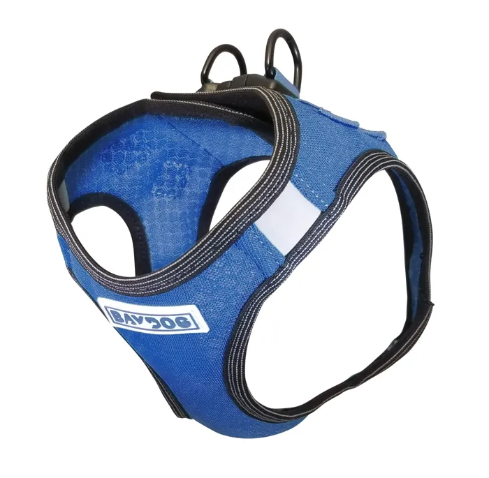 Bay Dog Liberty Bay Harness Baydog Blue X-Small angled view